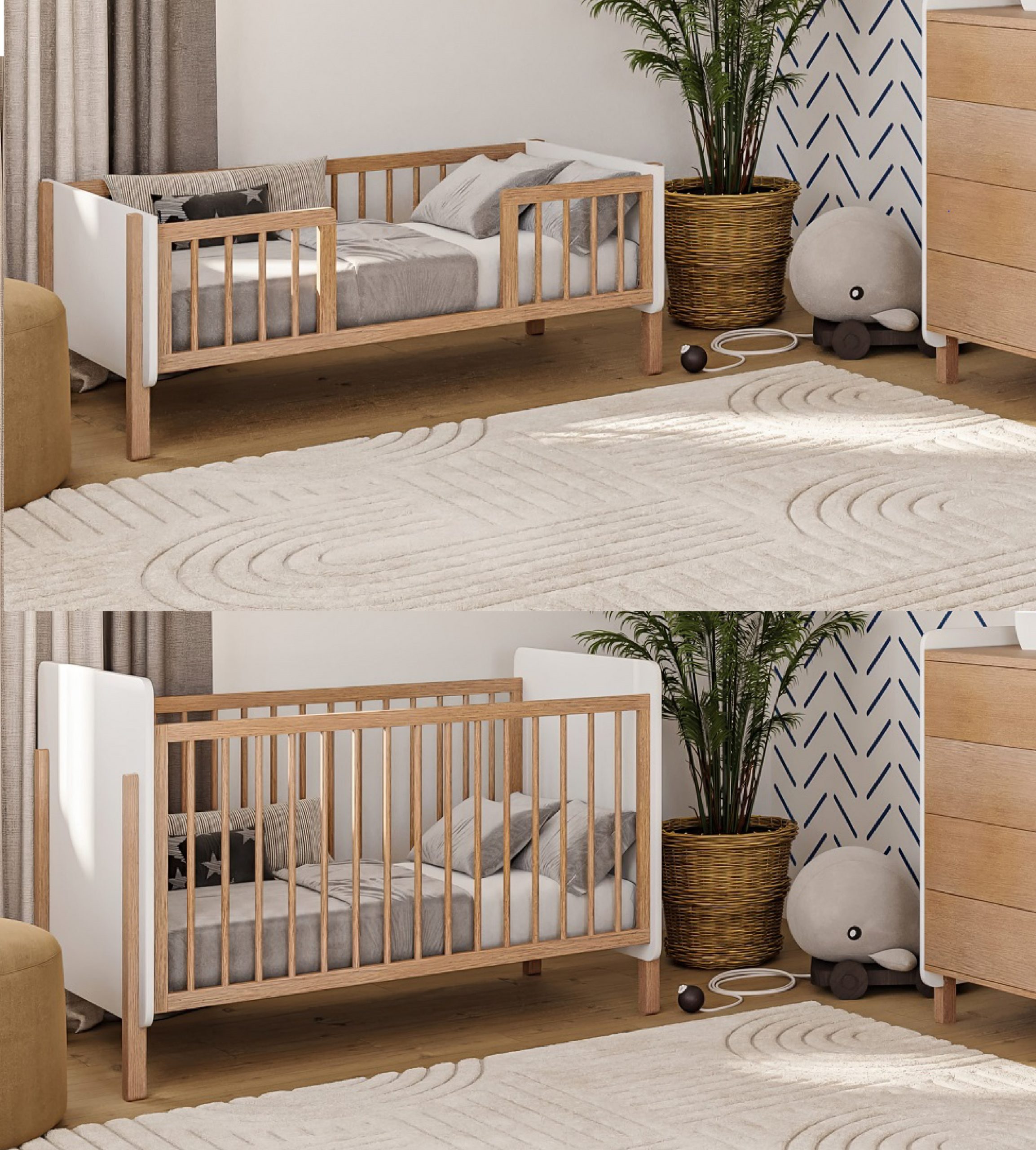 מיטה 2 ב 1- וינה לבן טבעי- חוזרת למלאי ינואר מיטה 2 ב 1- וינה לבן טבעי- חוזרת למלאי ינואר