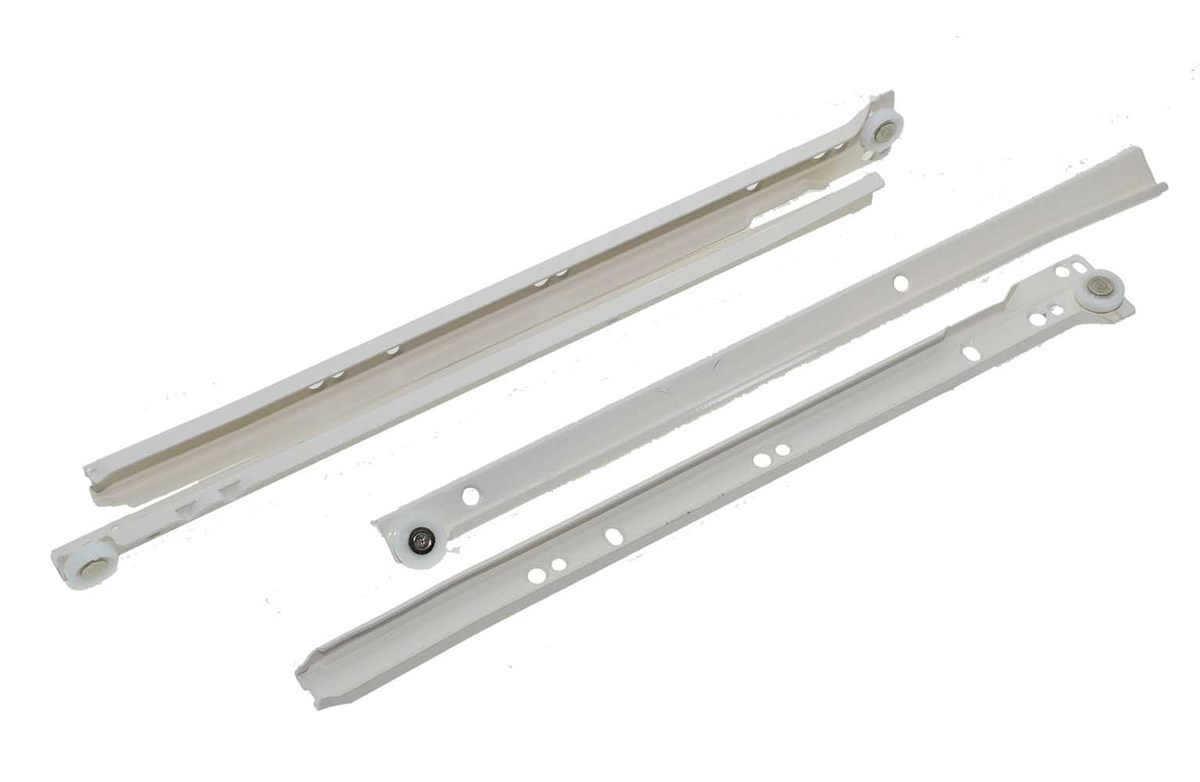 מסילה גלגל לבן לשידה מסילה גלגל לבן לשידה