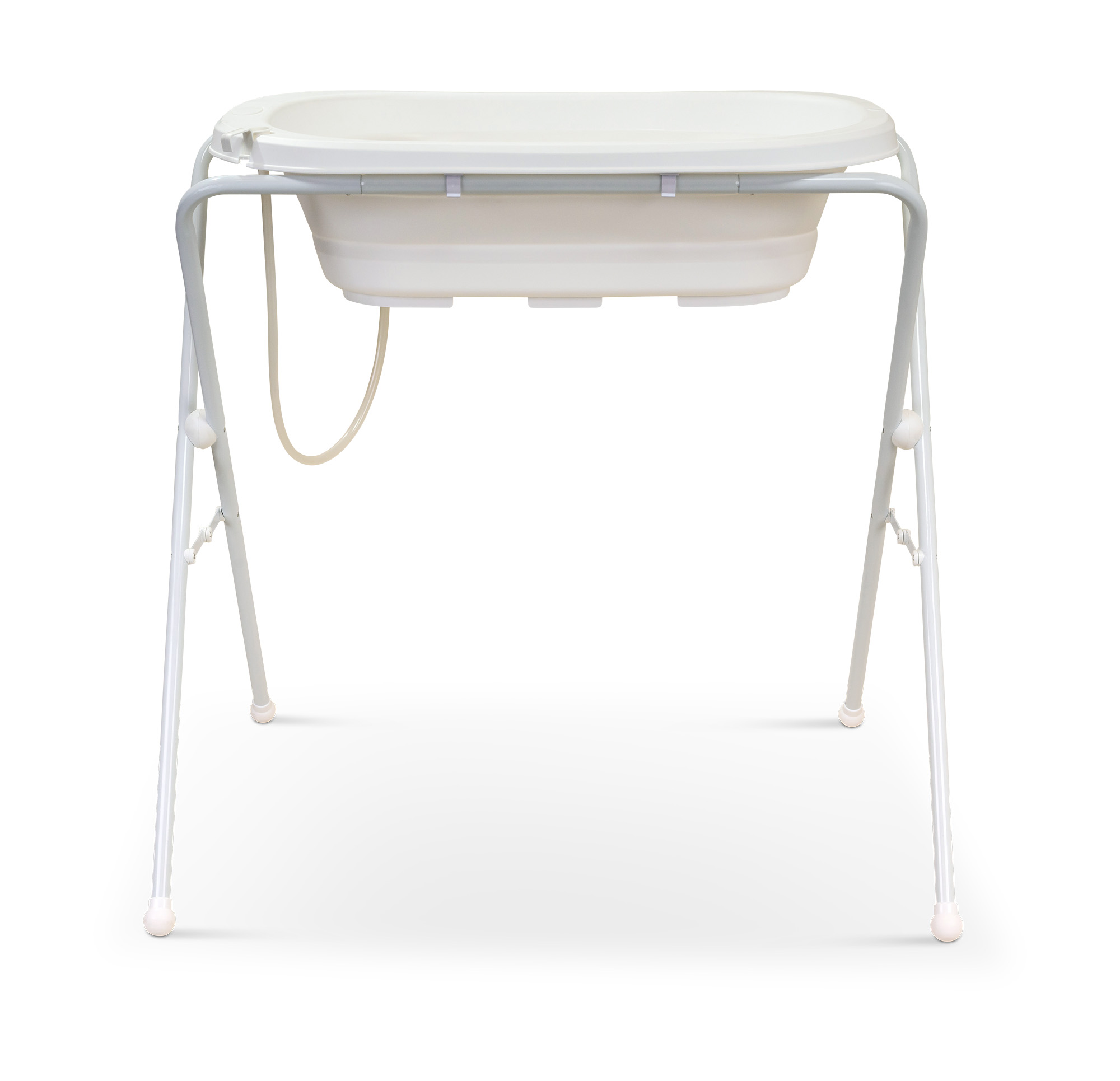 אמבטיה סיליקון מתקפלת לבנה אמבטיה סיליקון מתקפלת לבנה